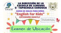 Examen Ubicacion English For Kids Huixtla 2025