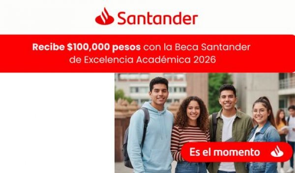 Beca Santander de Excelencia Académica 2026