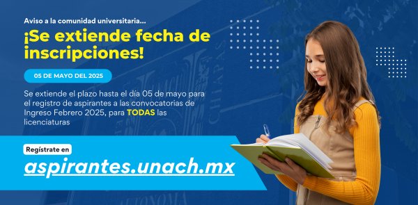 Convocatoria de admisión Febrero 2025 - ¡Se extiende el plazo hasta el 30 de abril!